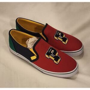 Polo Ralph Lauren Color‑Block Slip‑On Sneakers Junior 5.5 – New With Box